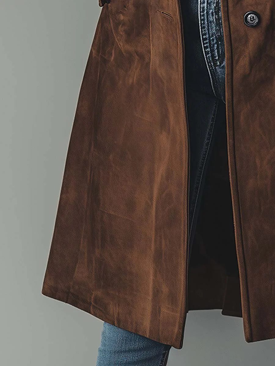 Φερλίνα - Trenchjacke mit weicher Haptik