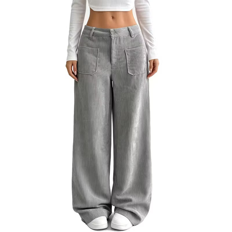 Eithne - Weitbeinige Hose mit weichem Griff