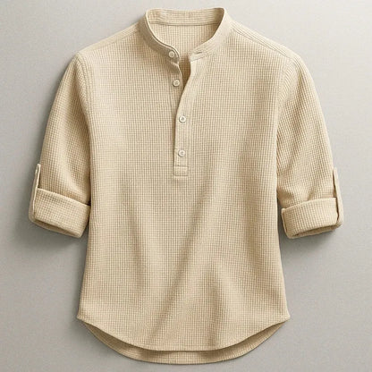 Jarvis - Τζάκετ Henley με υφή