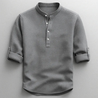 Jarvis - Τζάκετ Henley με υφή