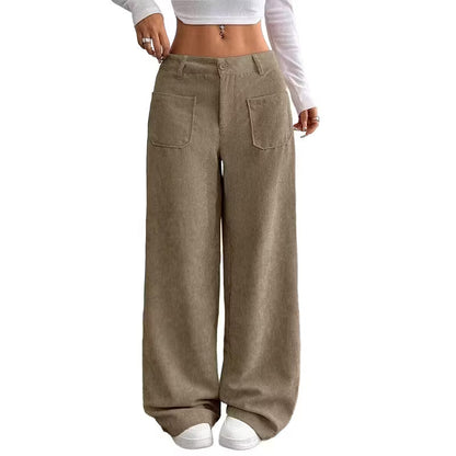 Eithne - Weitbeinige Hose mit weichem Griff