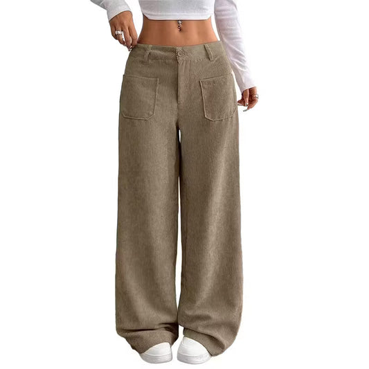 Eithne - Weitbeinige Hose mit weichem Griff
