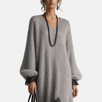 Lirien - Midi-Kleid mit weicher Haptik