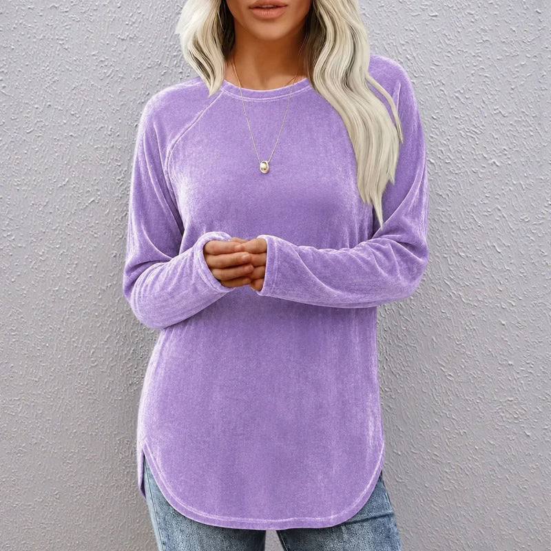 Bluma - Locker geschnittenes Langarmshirt