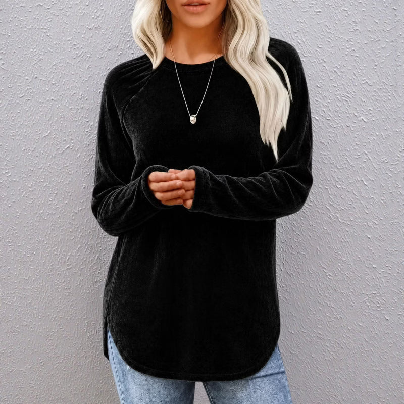 Bluma - Locker geschnittenes Langarmshirt