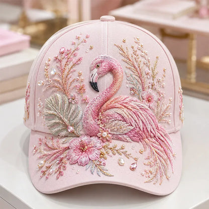 Arlena - Floral Horse Accent Cap