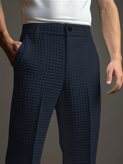Dartmoor - Textured Straight-Leg Trousers