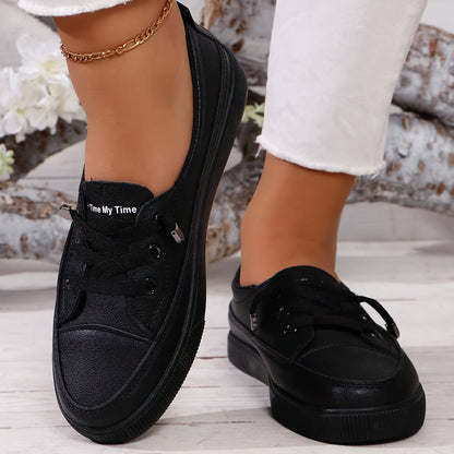 Elowise - Cushioned Lace Up Trainers