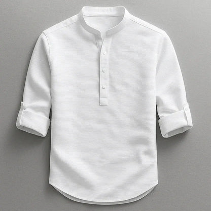 Jarvis - Τζάκετ Henley με υφή