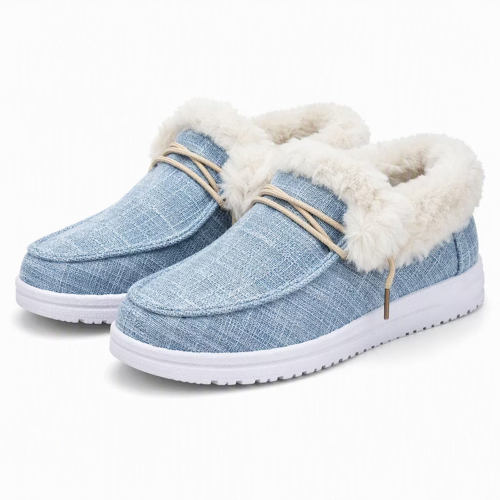 Aviva - Warm gefütterte Slip-On-Schuhe