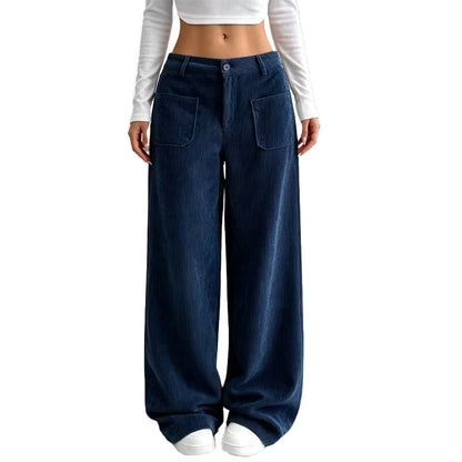 Eithne - Weitbeinige Hose mit weichem Griff