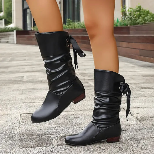 Hilda - Verstellbare Halbstiefel