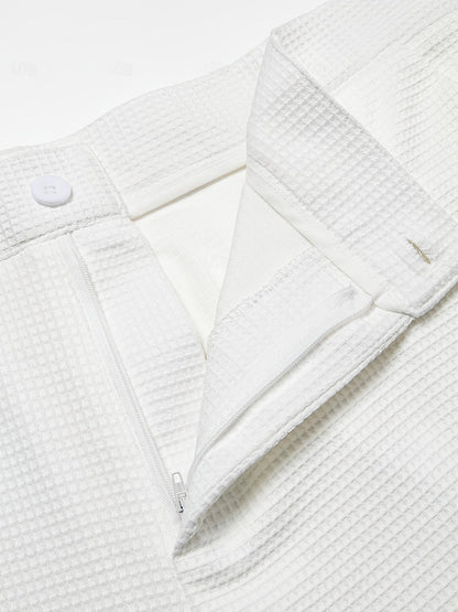 Dartmoor - Textured Straight-Leg Trousers