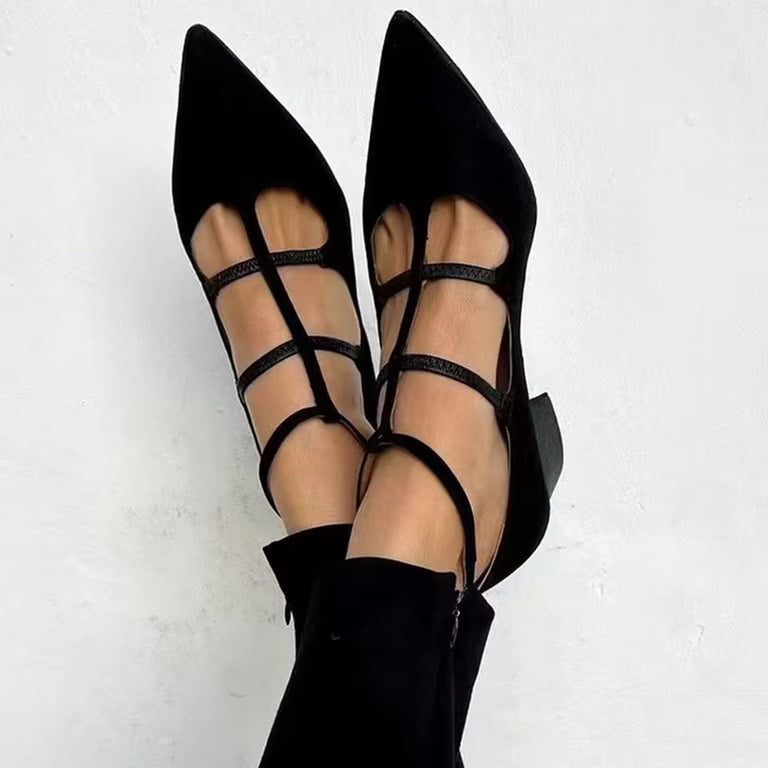 Georgina - Edle Pumps mit Leoprint