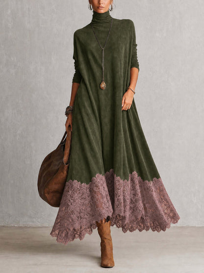 Lavina - A-Linien-Maxikleid mit weicher Haptik
