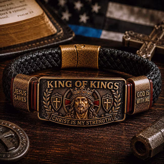 Ezren - Christliches Armband Βασιλιάς των Βασιλιάδων