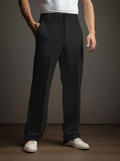 Dartmoor - Textured Straight-Leg Trousers