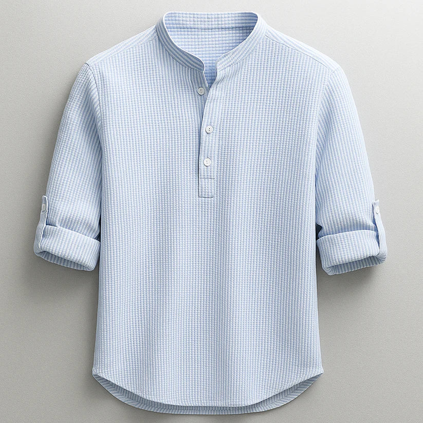 Jarvis - Τζάκετ Henley με υφή