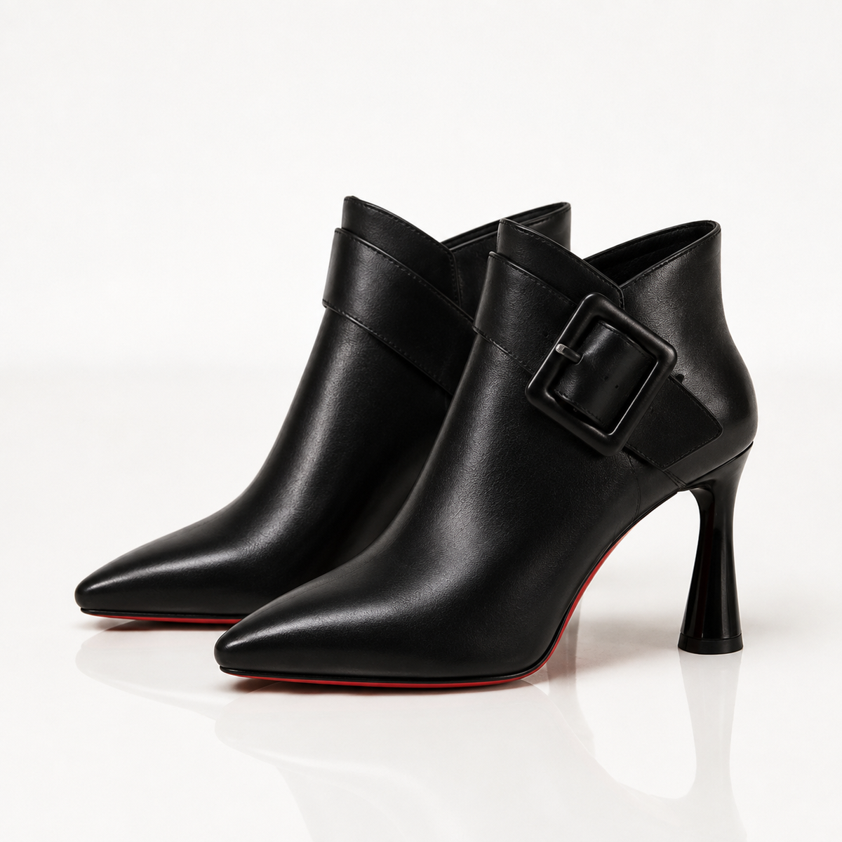 Ζελίνα - skulpturale hohe Stiefeletten