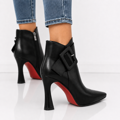 Ζελίνα - skulpturale hohe Stiefeletten