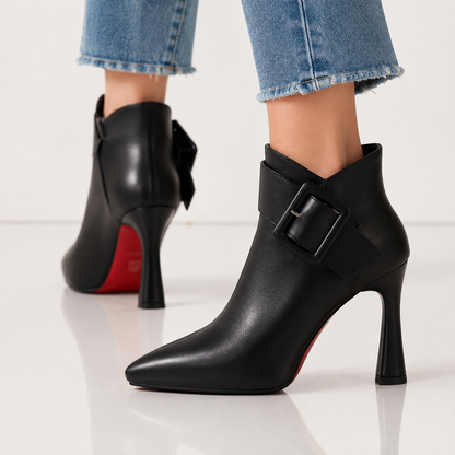 Ζελίνα - skulpturale hohe Stiefeletten