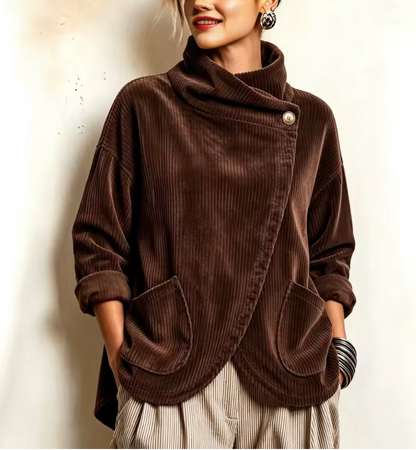 Sioned - Oversize-Blazer aus Stoff