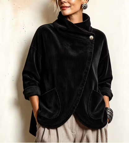 Sioned - Oversize-Blazer aus Stoff