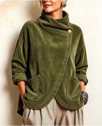 Sioned - Oversize-Blazer aus Stoff