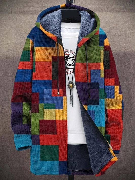 Barden - Weich gefütterte Colourblock-Kapuzenjacke