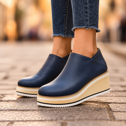 Κλοτίλντε - Stiefeletten mit Absatz und weicher Haptik