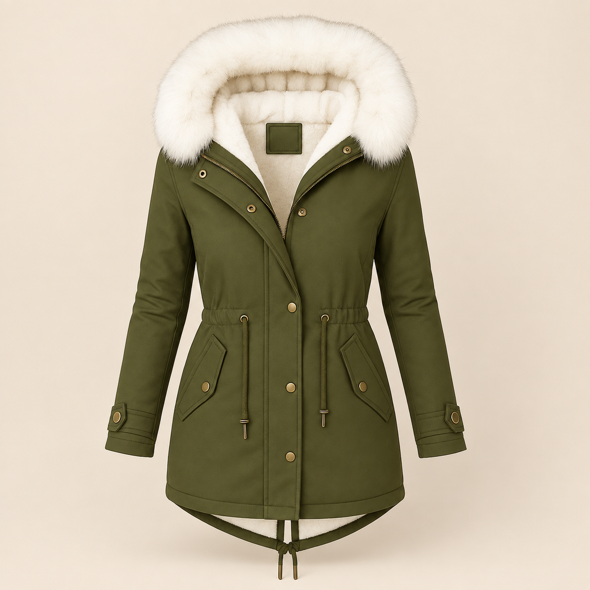 Hestie - Langer, wasserdichter Winterparka