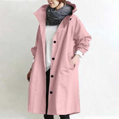 Yelina - Longjacke mit Kapuze