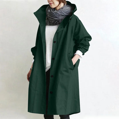 Yelina - Longjacke mit Kapuze