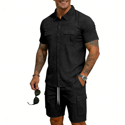 Yarcombe - Breathable Men's Two-Piece Set