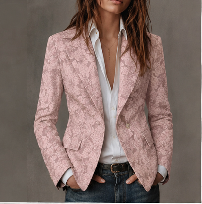 Rosgwen - Taillierter Jacquard-Blazer