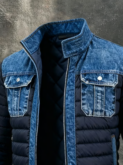 Erven - Strukturierte Steppjacke