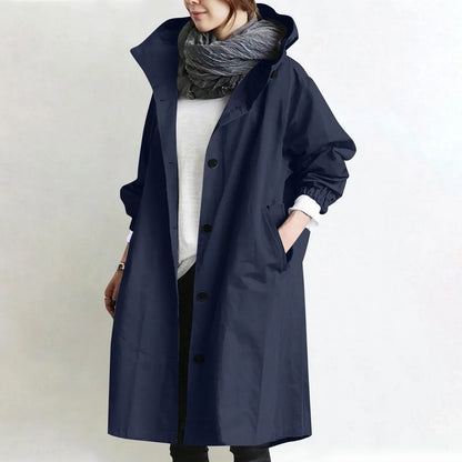 Yelina - Longjacke mit Kapuze