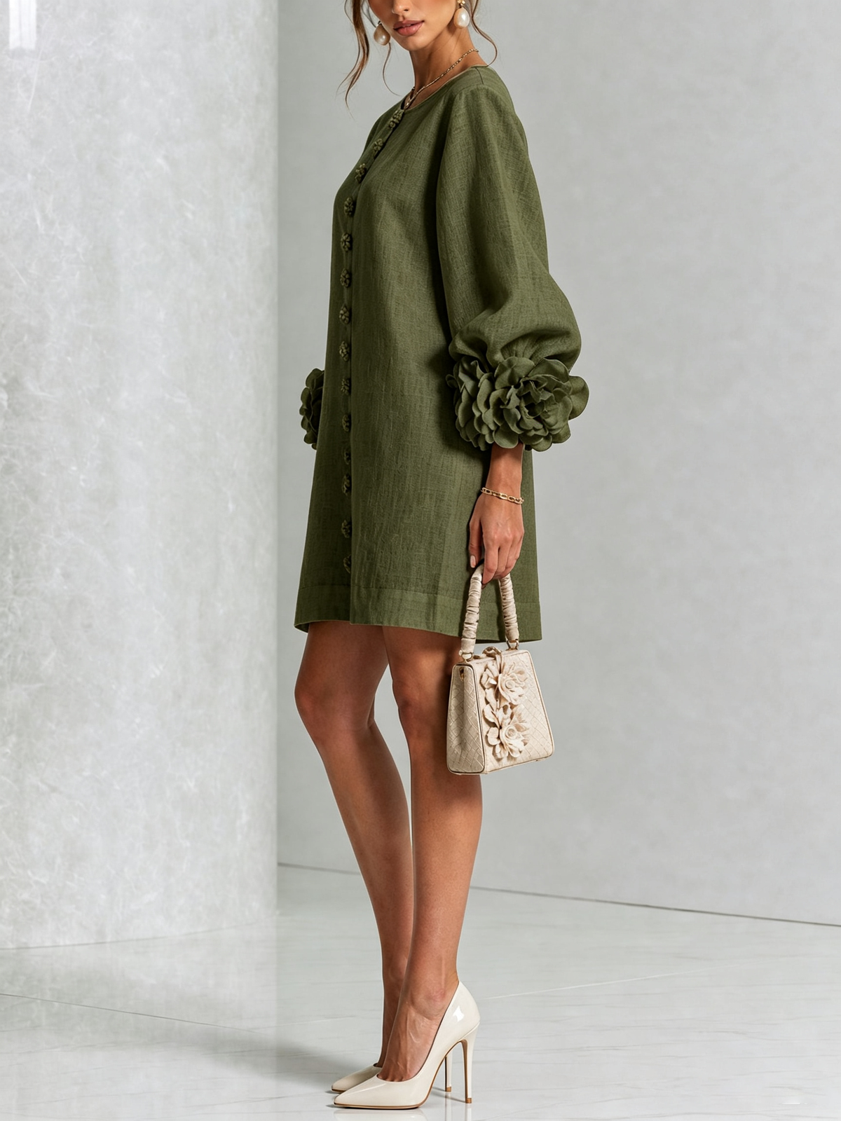 Σαραλίν - Σμιλευτικό Μίνι Φόρεμα