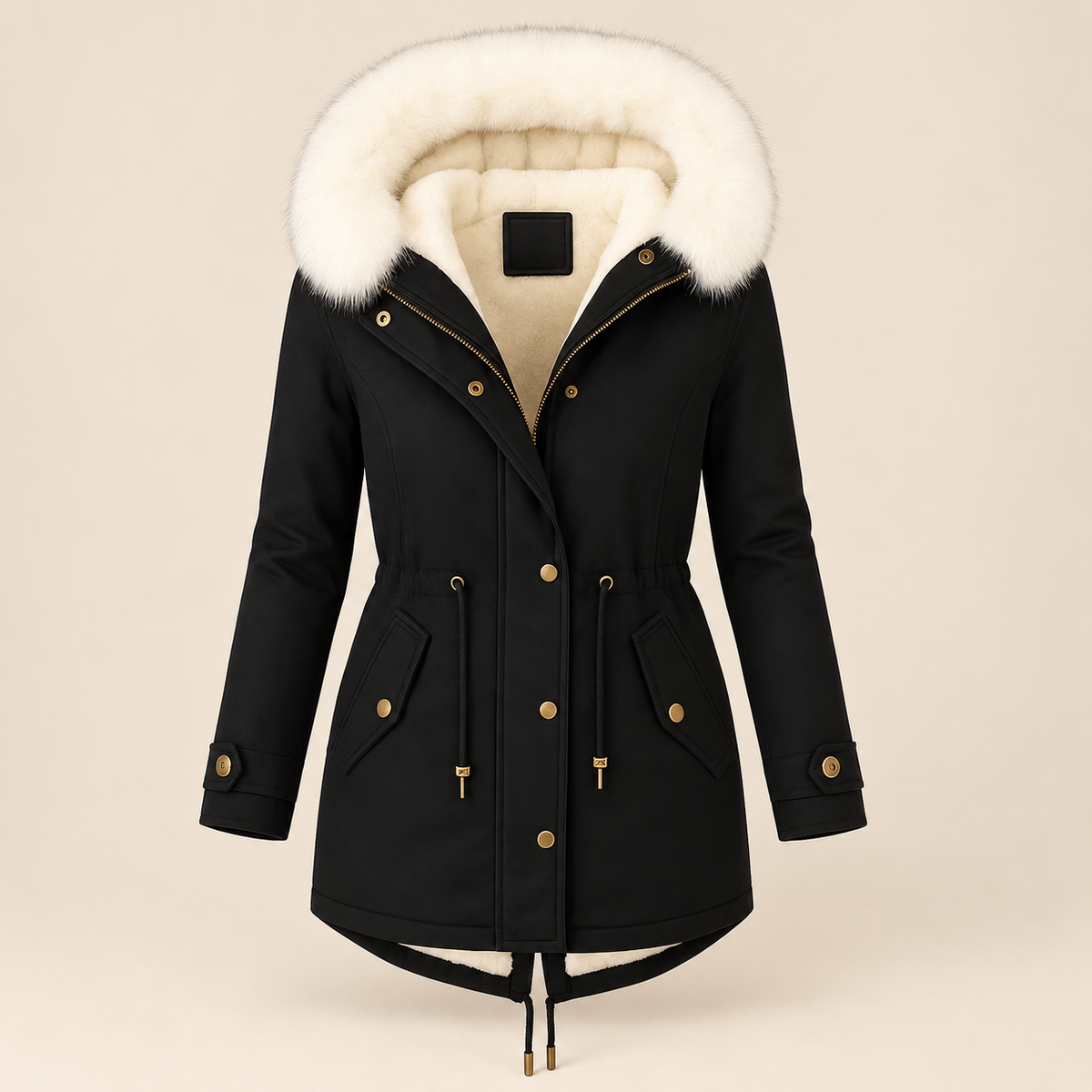 Hestie - Langer, wasserdichter Winterparka