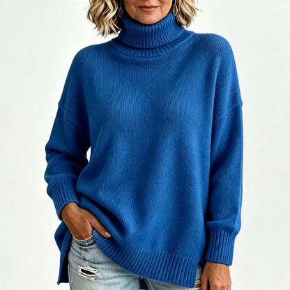 Bettina - Lockeres Langarm-Strickshirt
