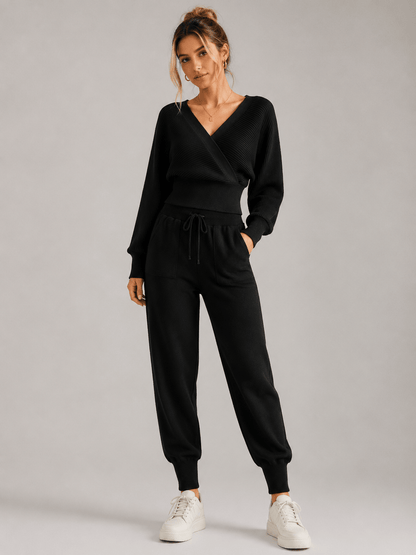 Adelyra - Ριχτό σετ loungewear δύο τεμαχίων