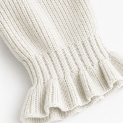Αννέλι - Strickpullover mit V-Ausschnitt und weicher Haptik
