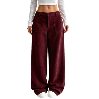 Eithne - Weitbeinige Hose mit weichem Griff
