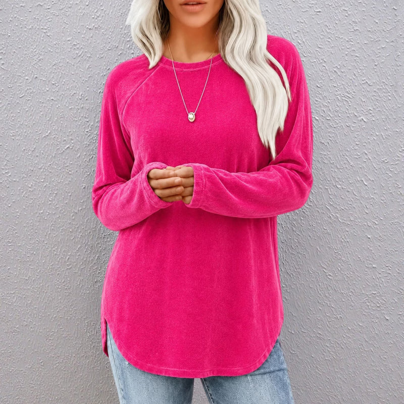 Bluma - Locker geschnittenes Langarmshirt