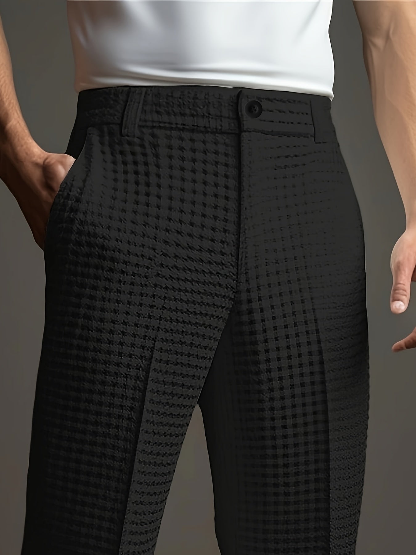 Dartmoor - Textured Straight-Leg Trousers