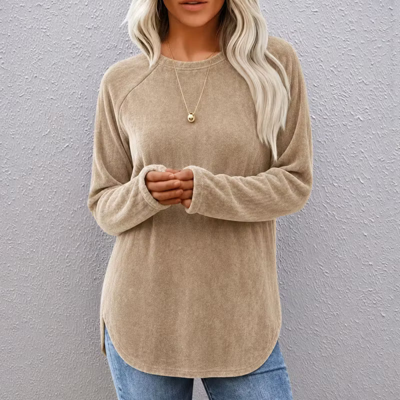 Bluma - Locker geschnittenes Langarmshirt
