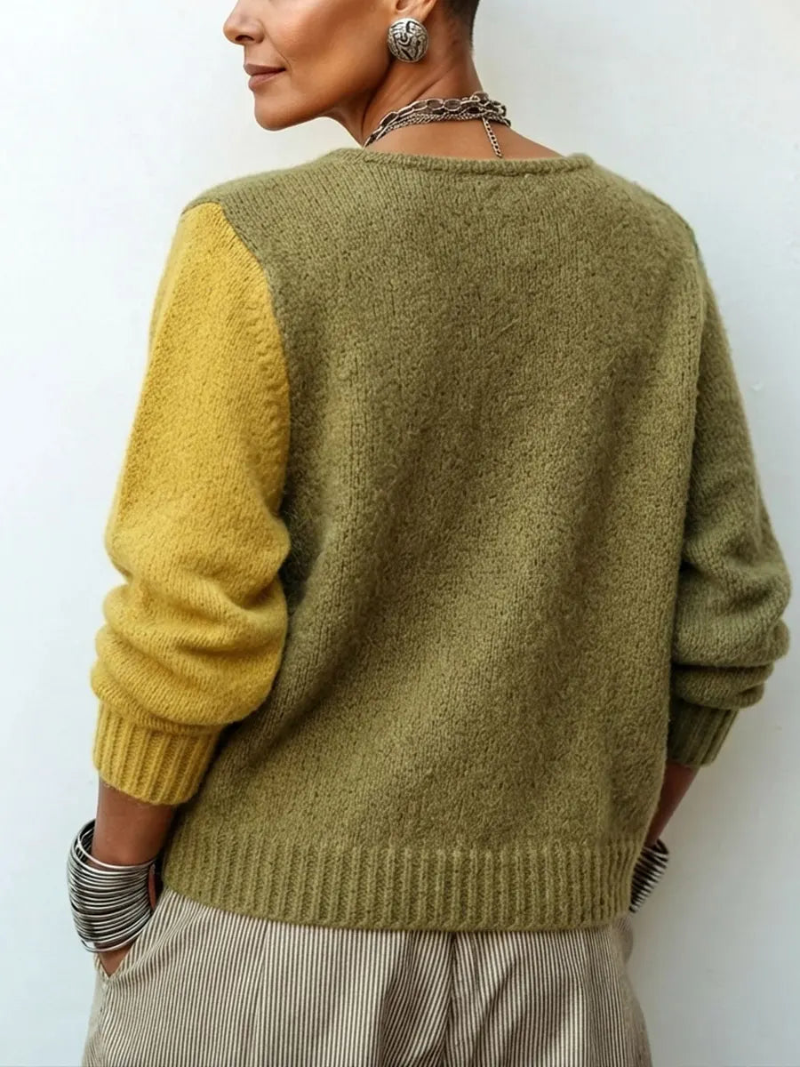 Olina - Strukturierter asymmetrischer Cardigan