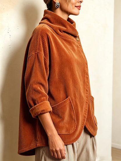 Sioned - Oversize-Blazer aus Stoff
