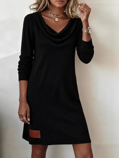 Avena - Kleid mit Rippstrick-Blazer