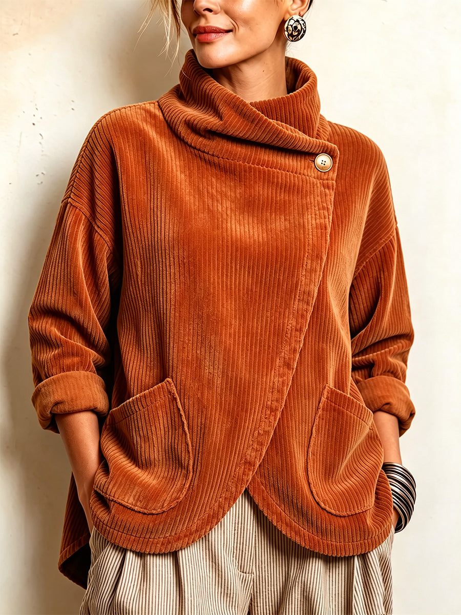 Sioned - Oversize-Blazer aus Stoff